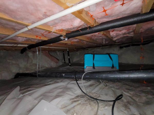 Crawl Space Water Remediation in Antioch